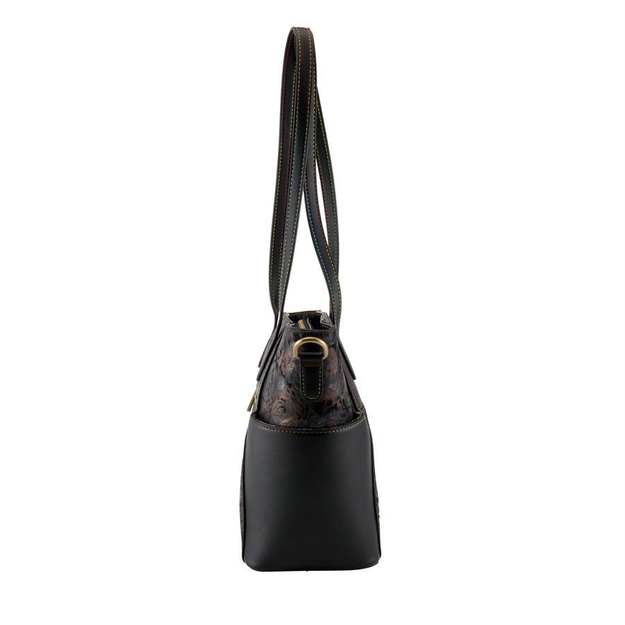 L'Artiste Leather Fantotestic Handbag