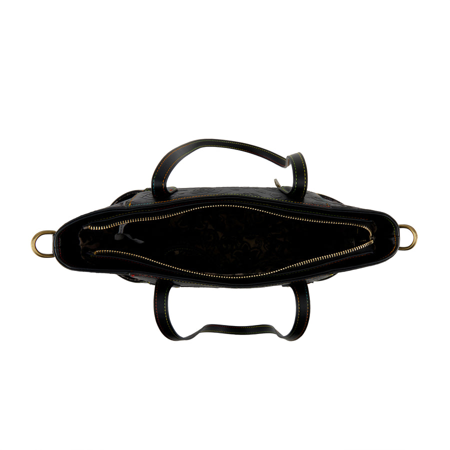 L'Artiste Leather Fantotestic Handbag