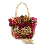 L'Artiaste Hapi 3D Flower Leather Handbag Robin Boutique