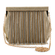 AZURA Gold Multi Evening Handbag Robin Boutique