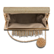 AZURA Gold Multi Evening Handbag Robin Boutique