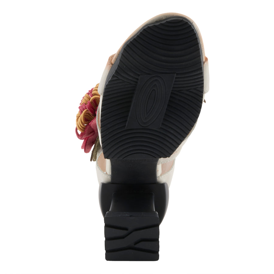 L'Artiste 3D Flower Hooked Sandal Robin Boutique