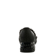 Back View of Icedelite Shoes in Black - Robin Boutique