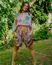 Kantha Butterfly Shorts #5008 by Kantha Bae