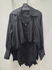 High Low Top in Black by Beulah KC2462 Robin Boutique