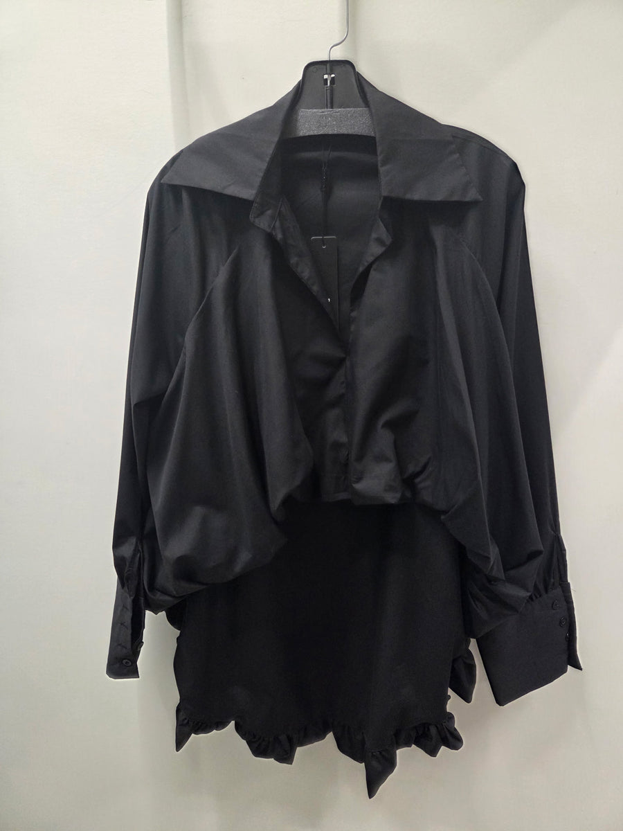 High Low Top in Black by Beulah KC2462 Robin Boutique
