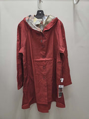 Reversible Raincoat with Maps and Castles Robin Boutique