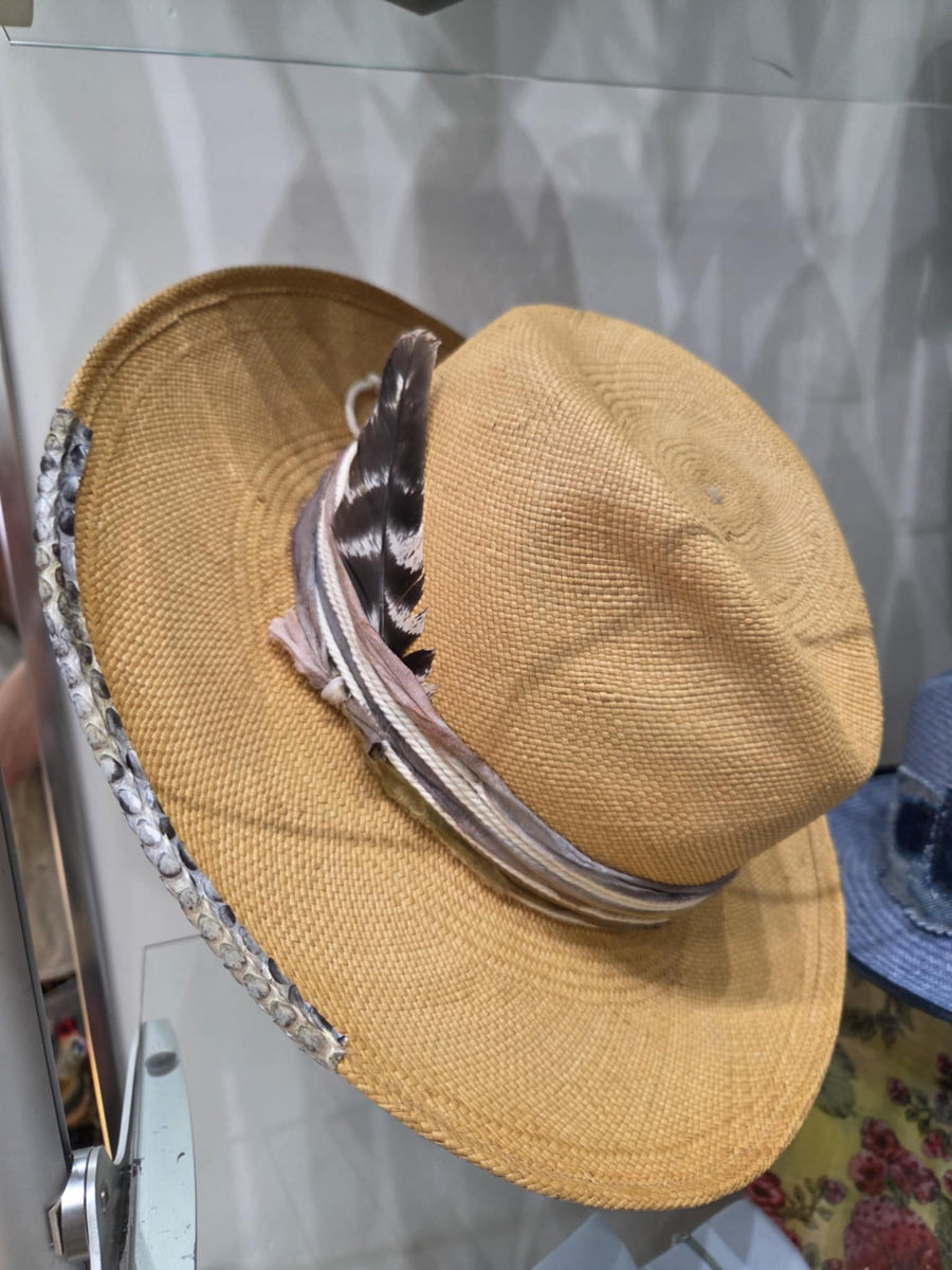 Mel -Panama Flange Brim Fedora
