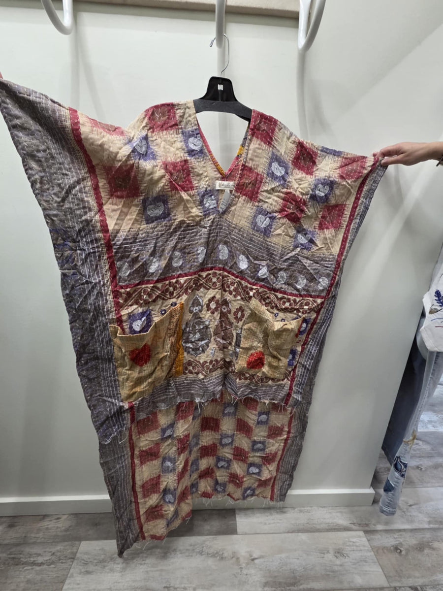 Kantha Hi Lo Tunic #42 by Kantha Bae