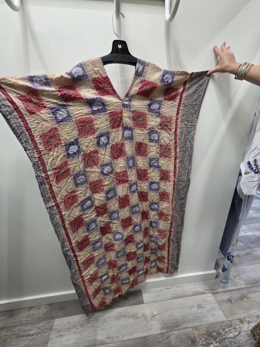 Kantha Hi Lo Tunic #42 by Kantha Bae