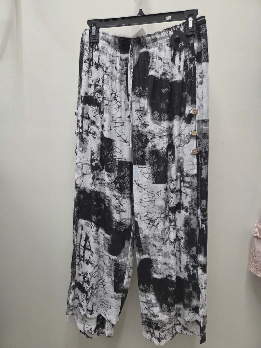 Button Side Pant by Creations