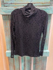 Flocked Velvet Shirt by Adore A209 Robin Boutique