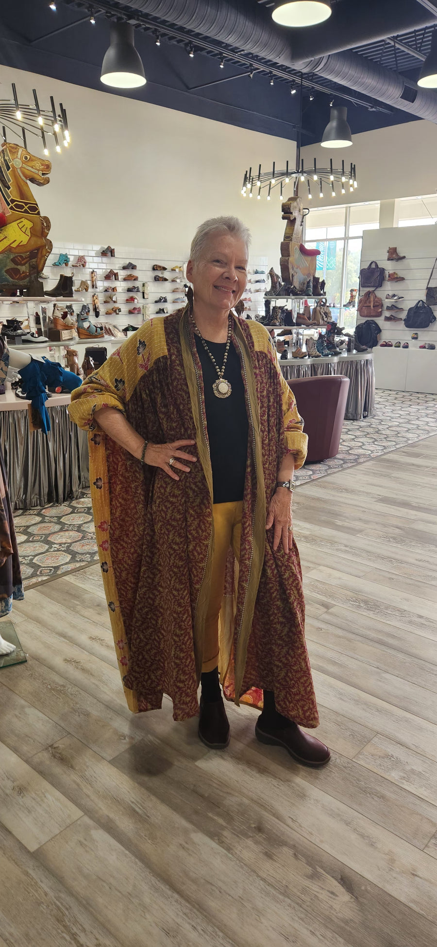 Additional view of Utopia Duster #152 by Kantha Bae from Robin Boutique.
