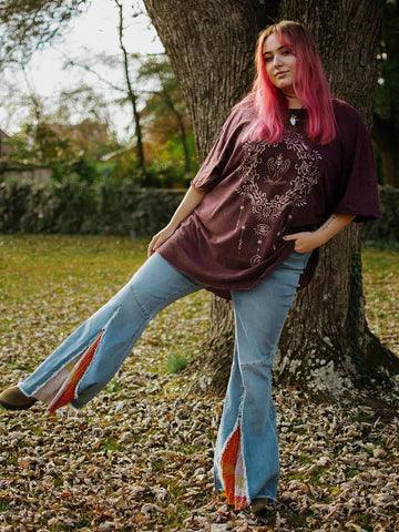 Upcycled Denim Dorito Bell by Kantha Bae - Robin Boutique-Boutique 