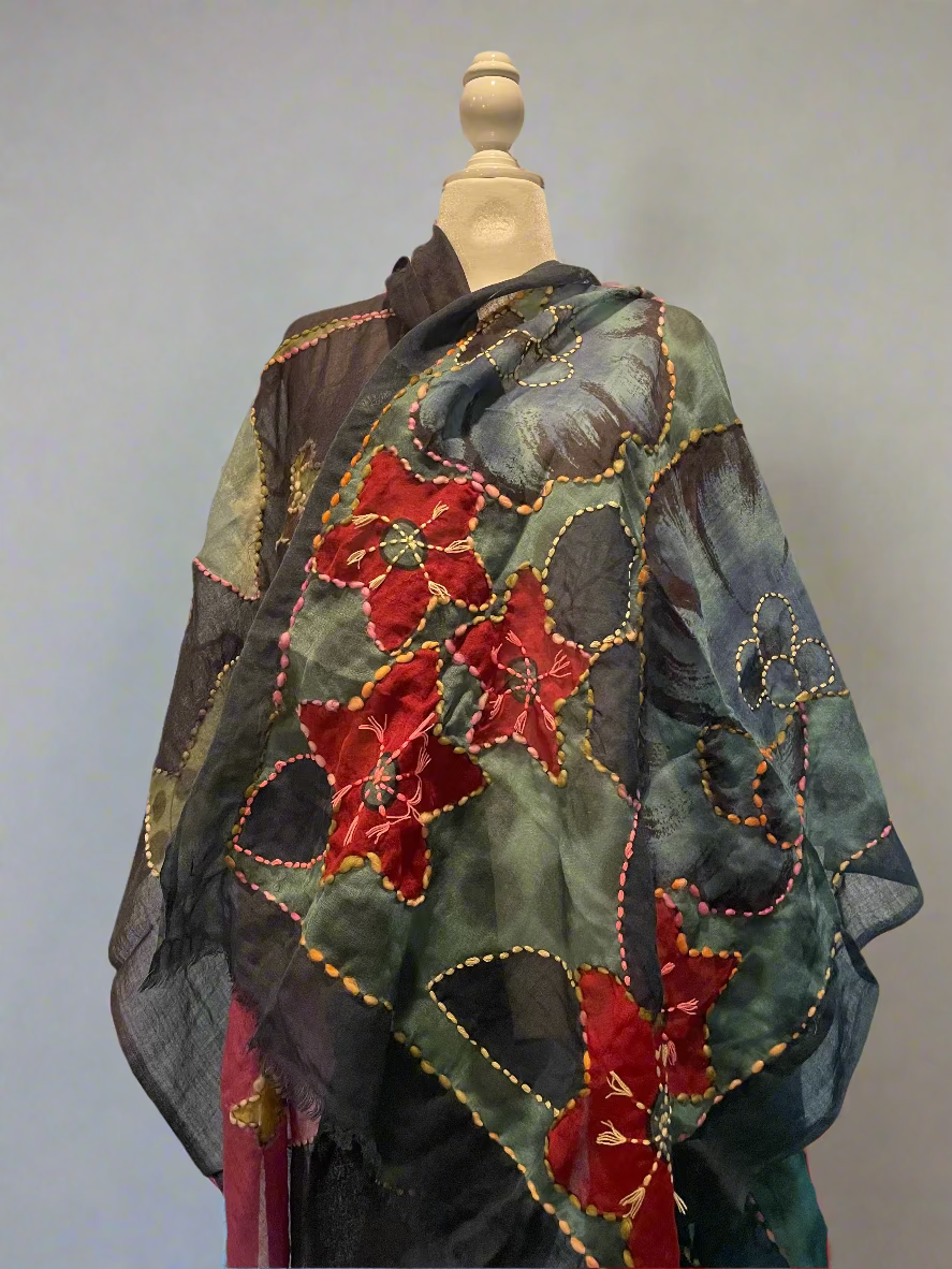 Wildflower Whispers Stole