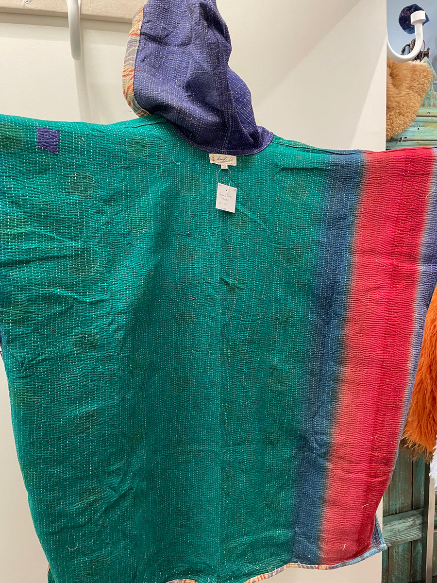 Peace + Love Poncho #114 by Kantha Bae
