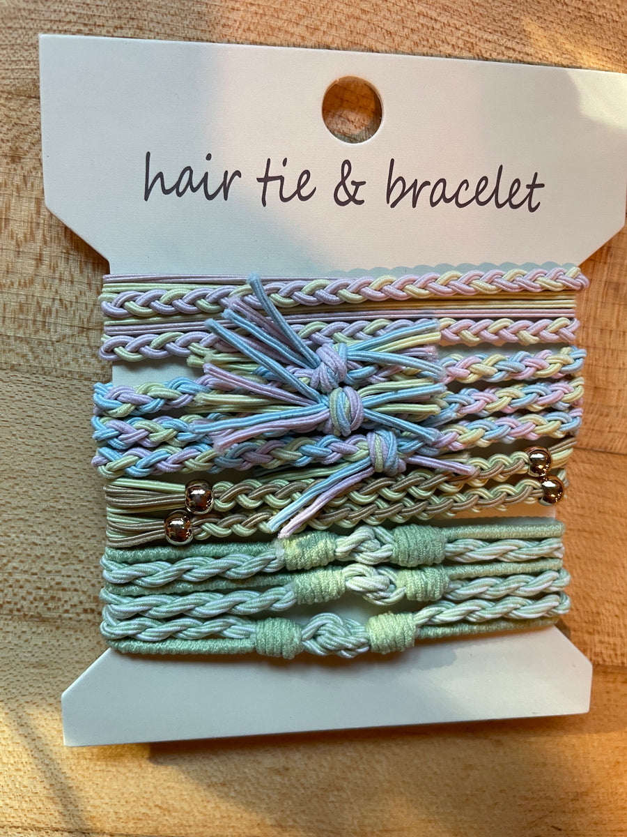 Hair Tie & Bracelet