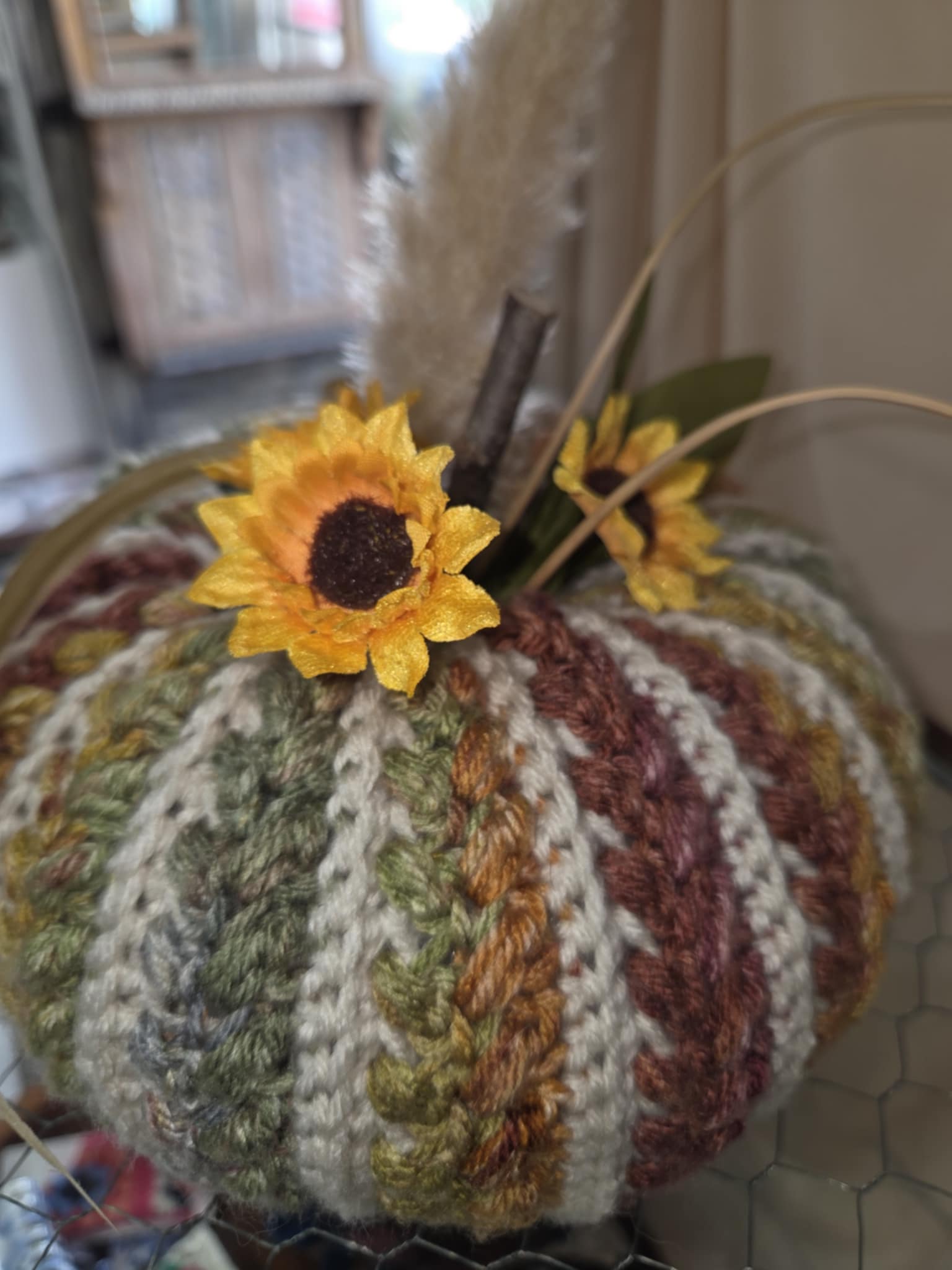 Harvest Crochet Charm Pumpkins