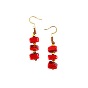 Additional view of Zoraida Earrings by Tagua from Robin Boutique.