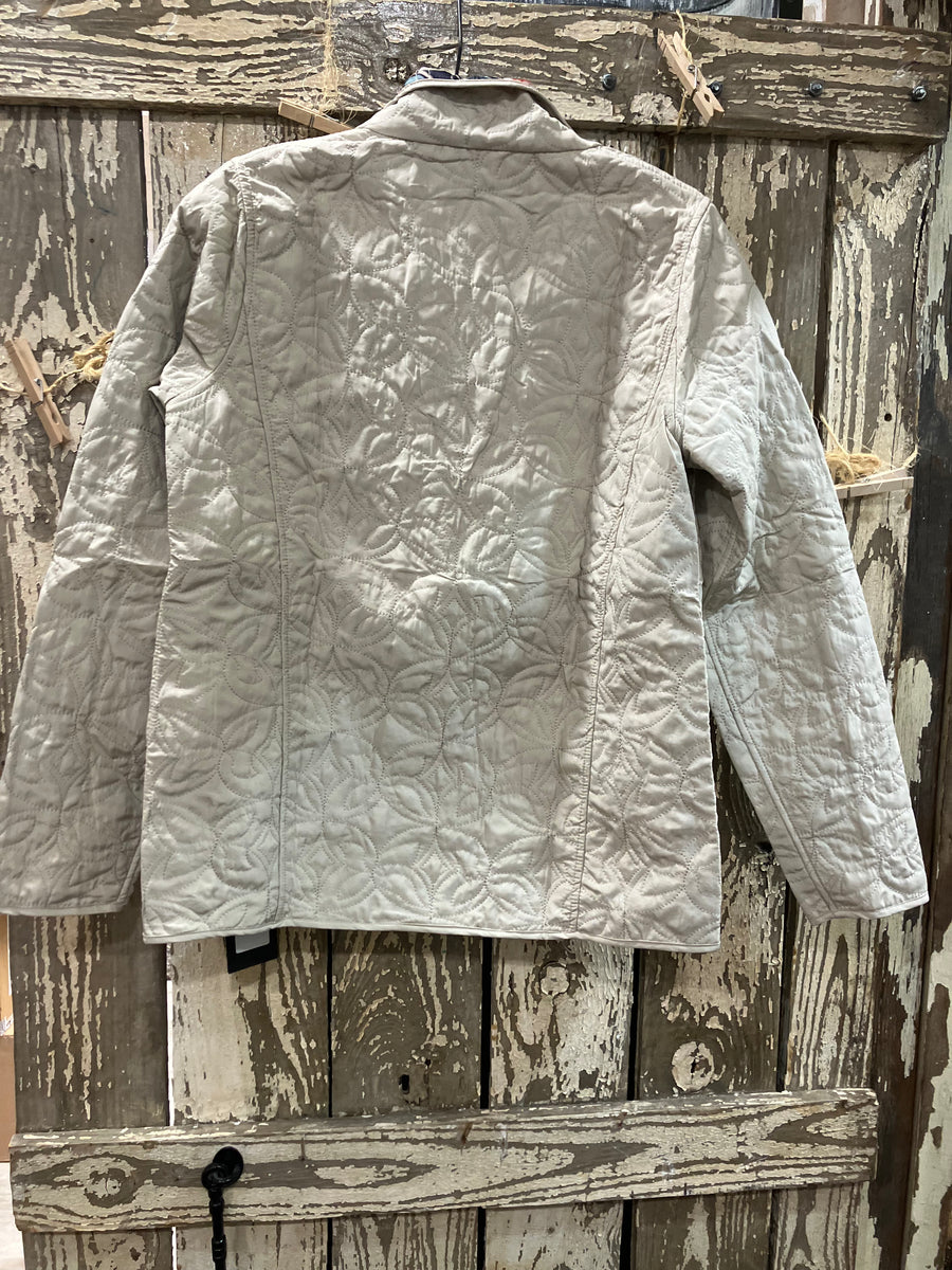 Reversible Floral Quilt Jacket by Creations