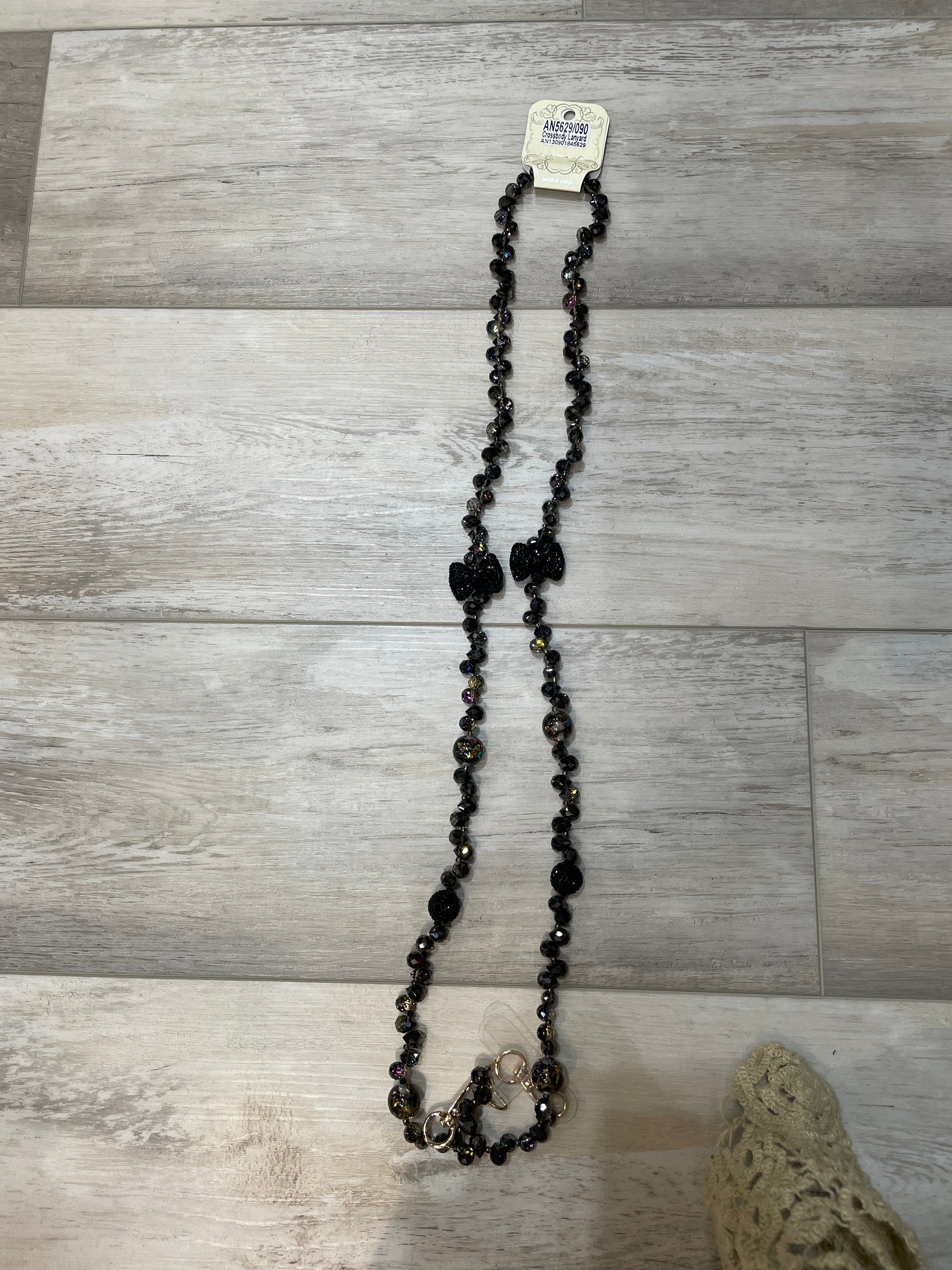 Additional view of Crossbody Lanyard/Cell Phone Holder from Robin Boutique.