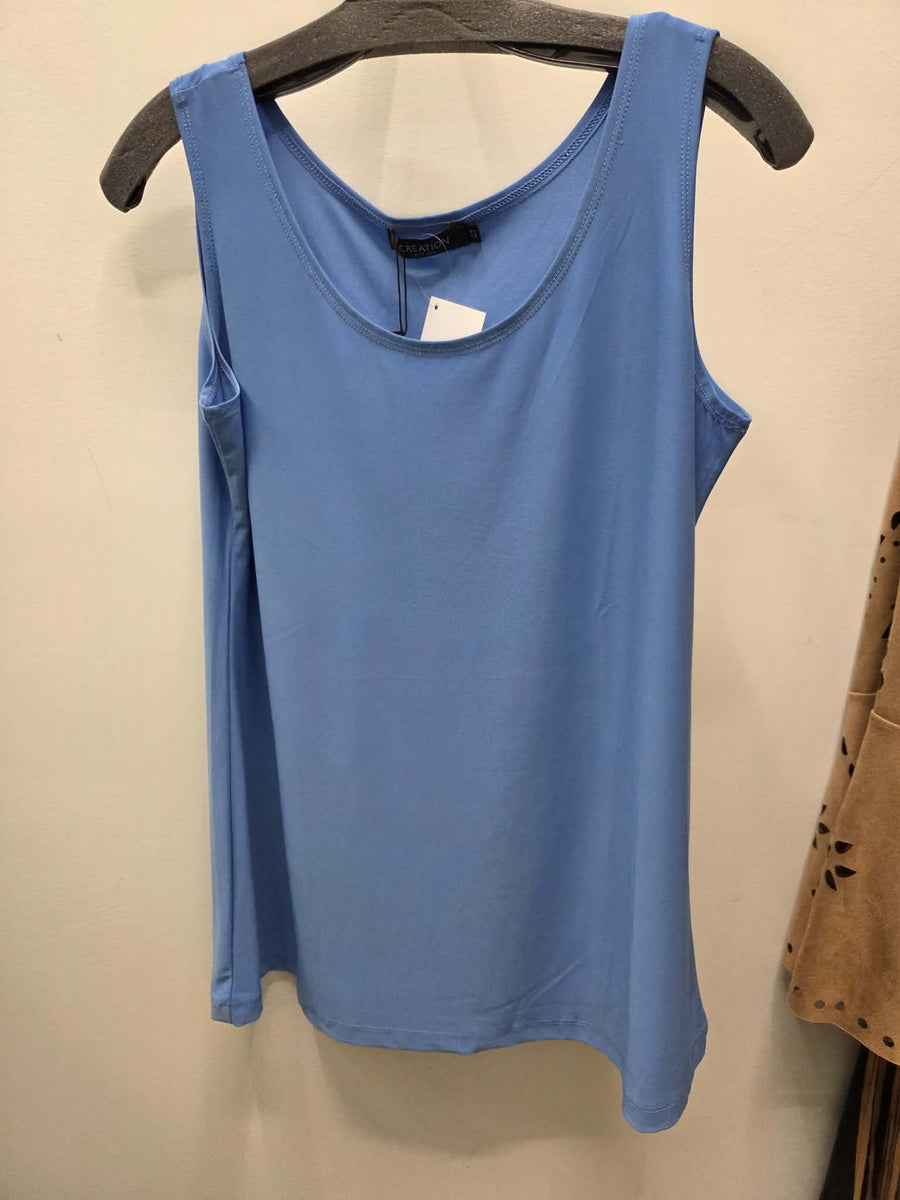 Silky Stretch Tank by Creations