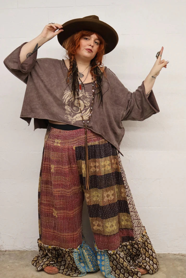 Dream Crop Tee Held In Balance by Kantha Bae
