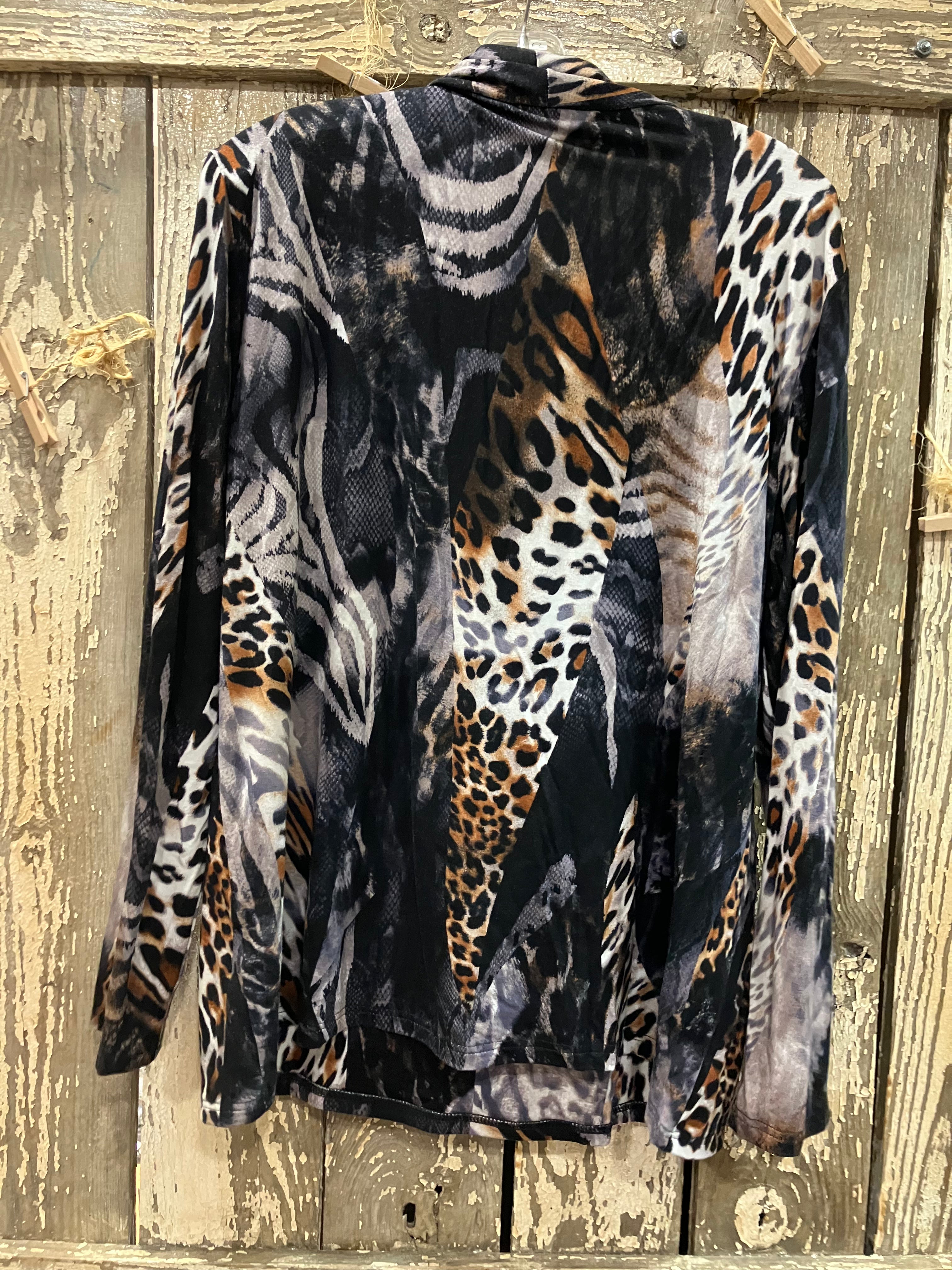 Animal Knit Pullover