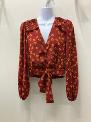 Long Sleeve Floral Top