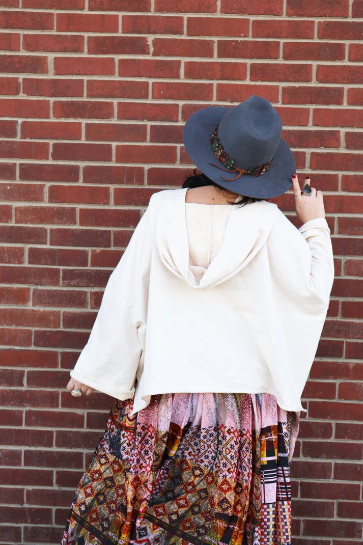 Dream Cropped Hoodie in Love by Kantha Bae