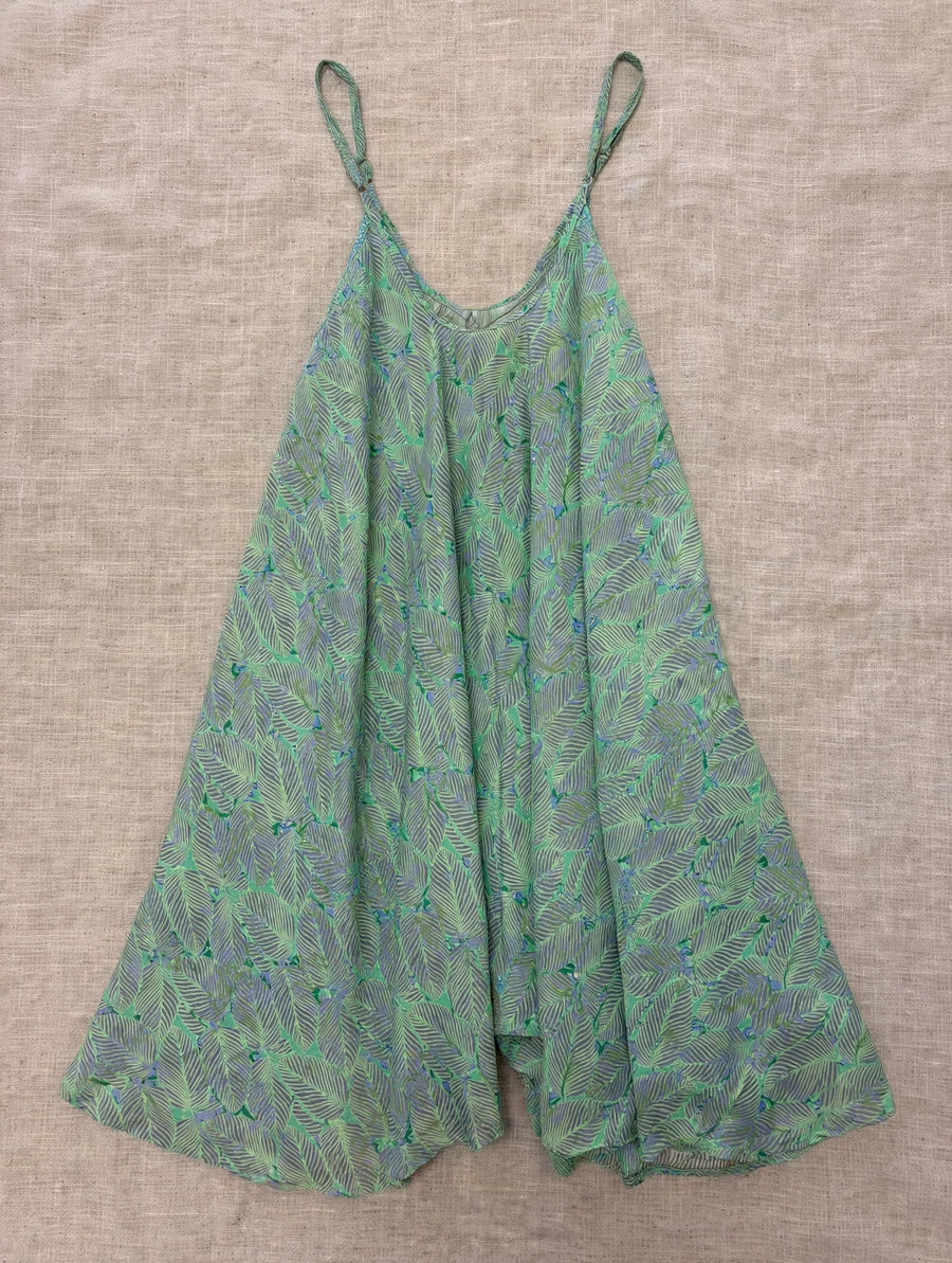 Rasgulla Sari Moonchild Mini Dress #007 by Kantha Bae