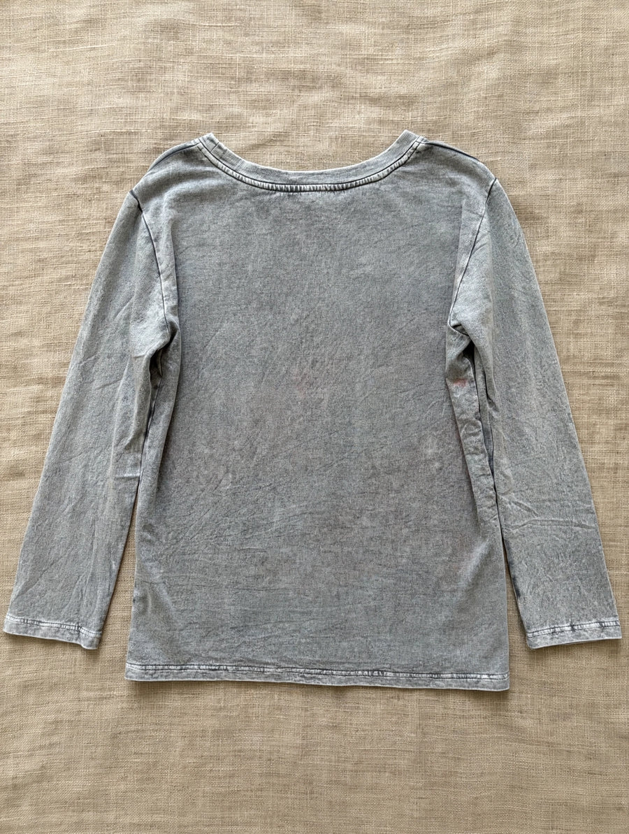 Free Spirit Dove Terry Top by Paper Lace