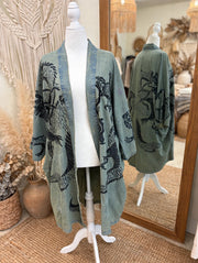 Dragon Spirit Kimono by Paper Lace