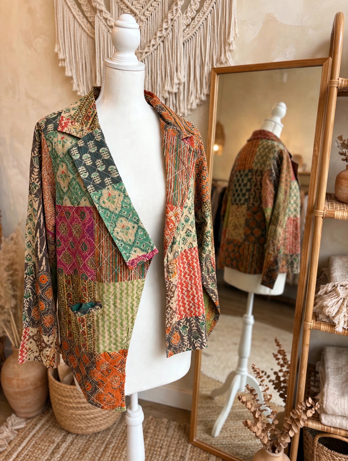 Wanderlust Patchwork Blazer by The Paper Lace