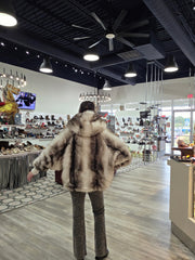 Winter Whisper Hooded Faux Fur Jacket By Azalea Wang