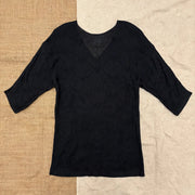 Rhinestone Knit Sweater Tunic by Compli K