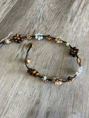 Crystal Flower Anklet