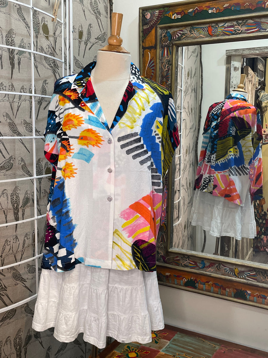 Print Top in Cliche Print by Jams World