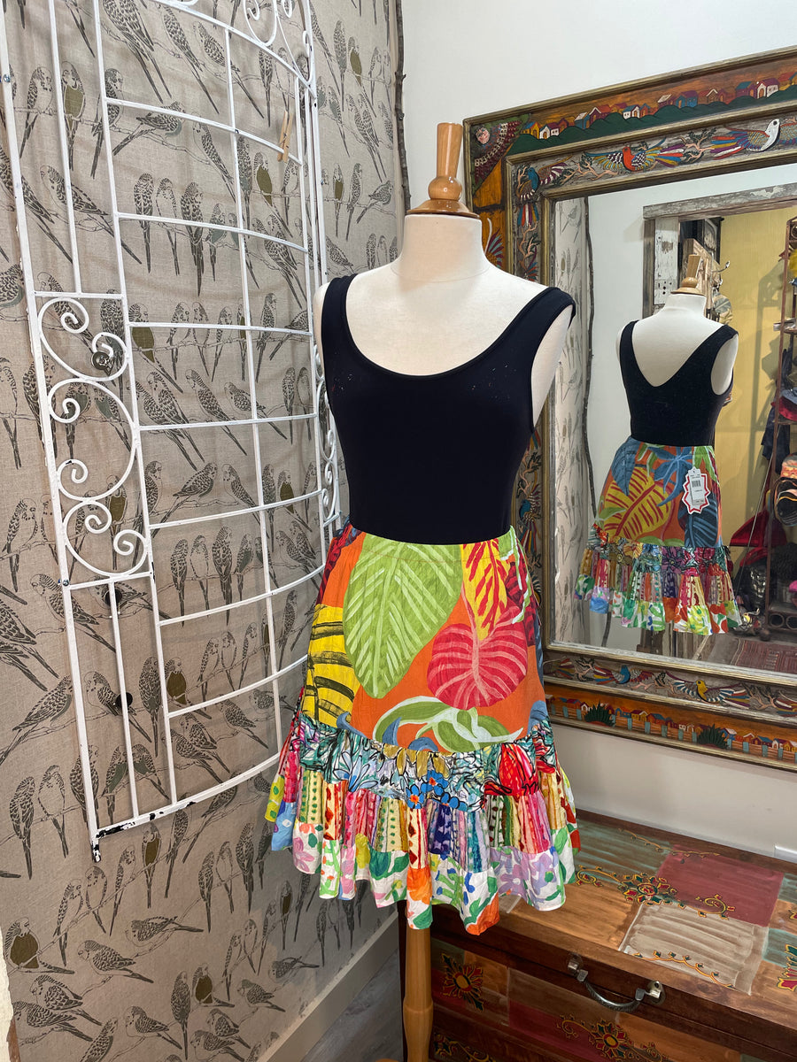 Tiered Skirt in Sunset Passage by Jams World