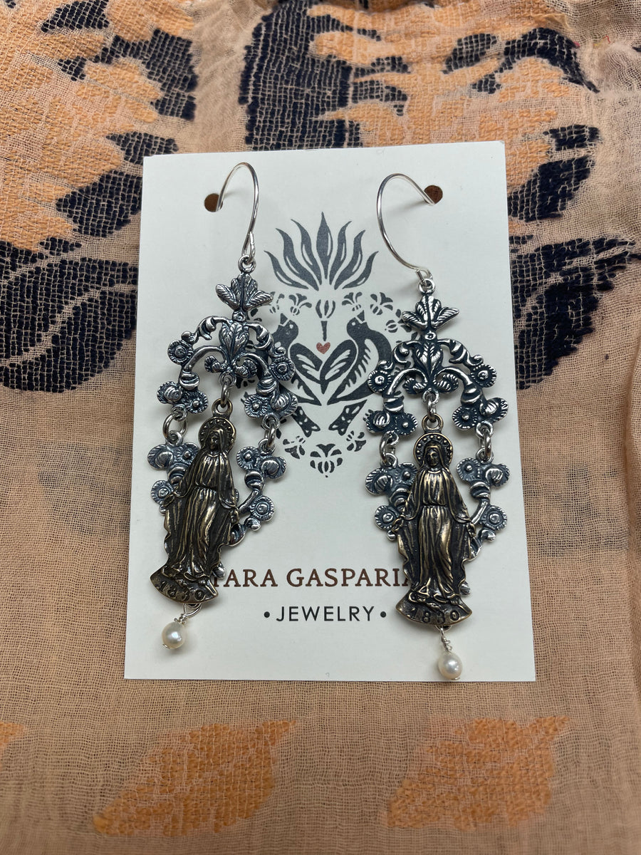 Mary Chandelier Earrings by Tara Gasparian