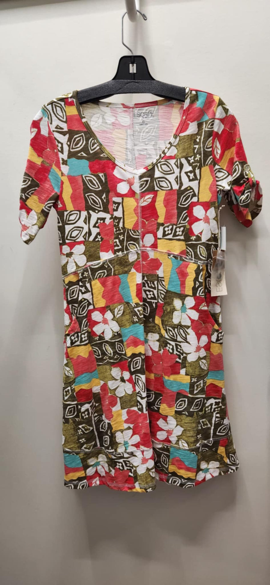 Island Hand Block Bistro Dress by Escape