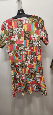 Island Hand Block Bistro Dress by Escape