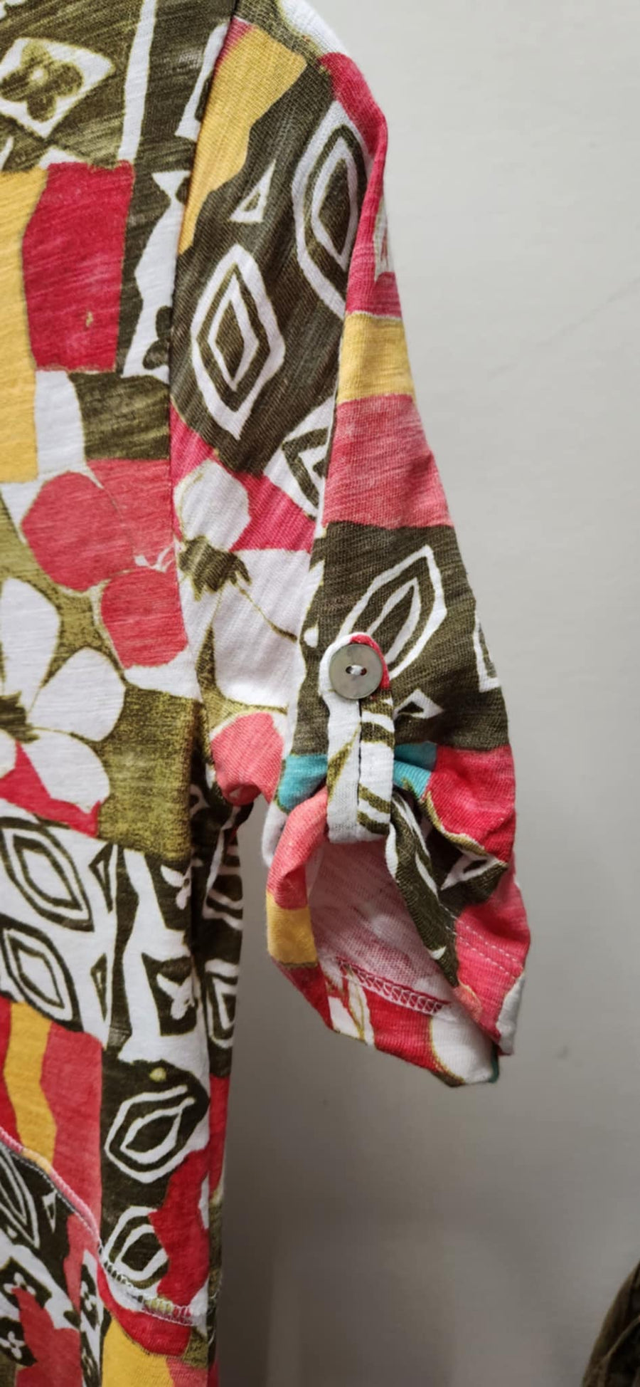 Island Hand Block Bistro Dress by Escape