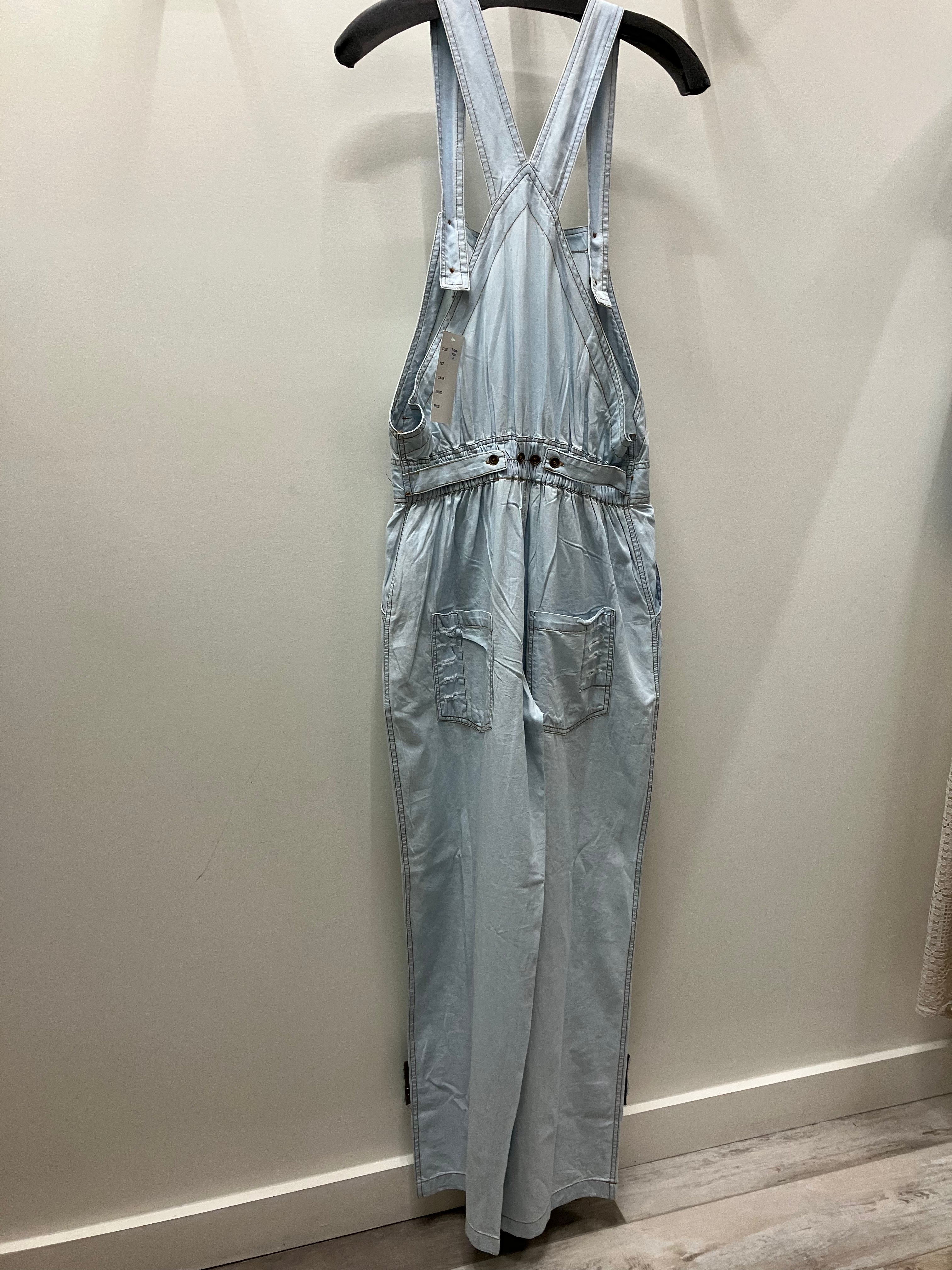 Patchwork Denim Overalls