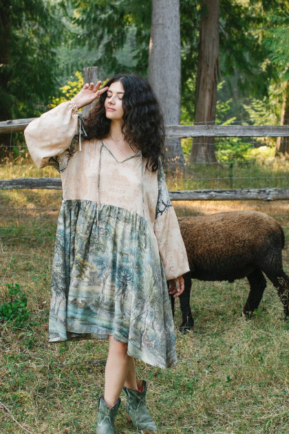 Land of Plenty Frocked Dress by Market Of Stars