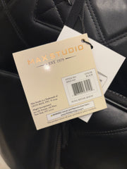 Max Studio 20 Inch Lamby Diamond Quilted Drop Bottom Weekender Duffle Bag Robin Boutique