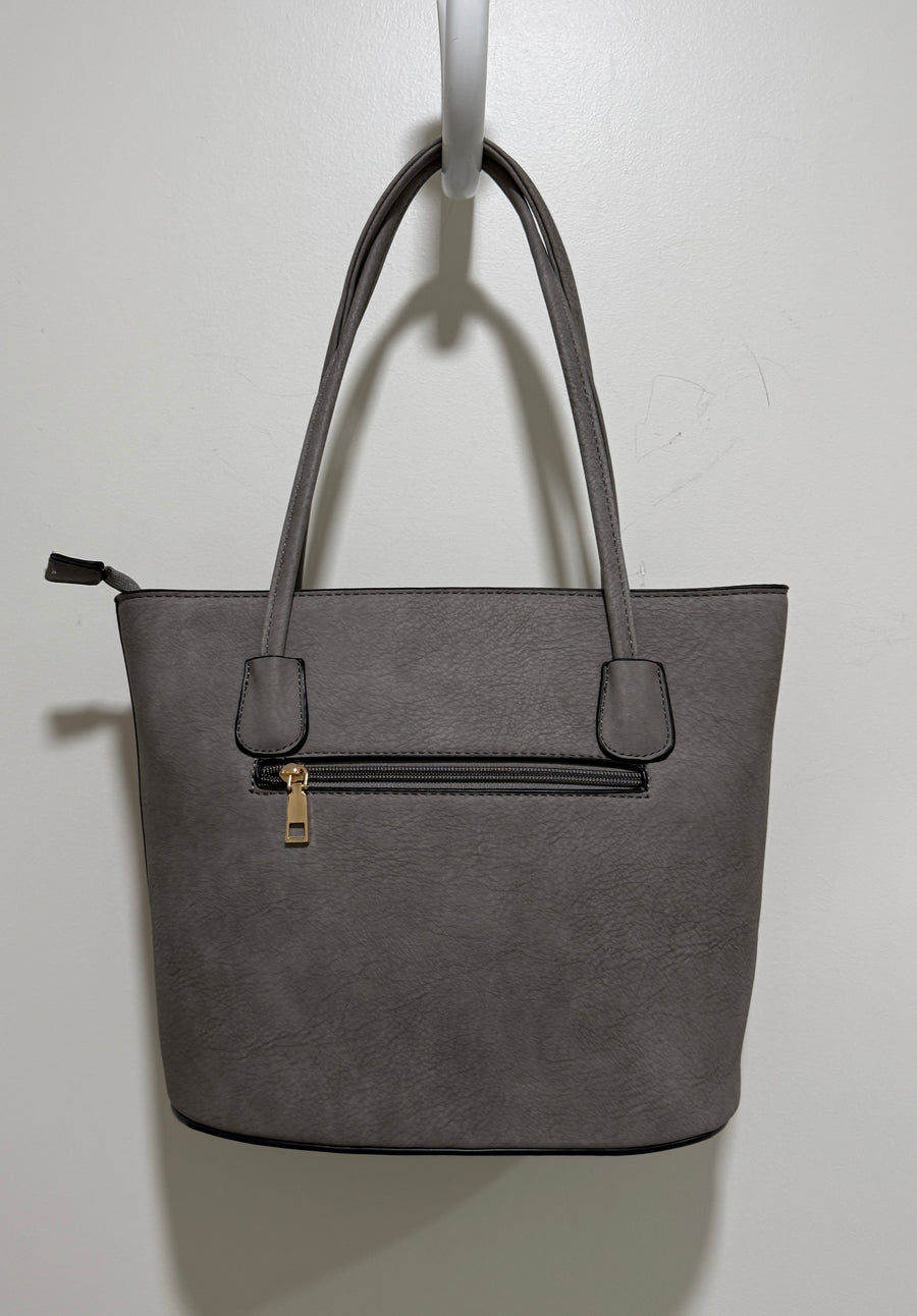 Multi Color Tote Handbag back Zipper Robin Boutique