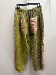 Pareo Kantha Sari Jogger Pant #106 by Kantha Bae