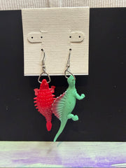 Dino Dangle Earrings by The Vintage Jewel
