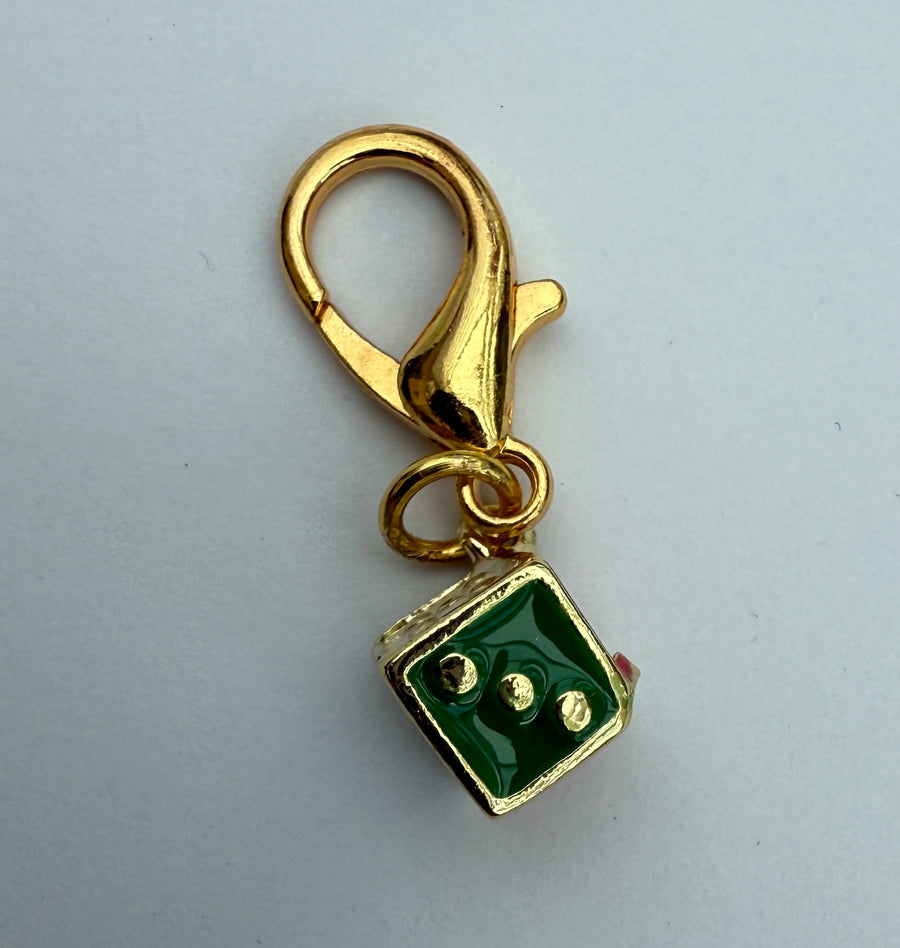 Dice cube Charm Robin Boutique